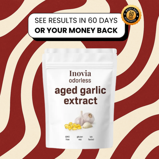 Inovia Aged Garlic Extract 7500mg Odorless